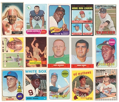 1920s -1970s Multi-Sport Card Collection (2,915 Different) Featuring Mike Ditka, Tom Seaver, Frank Robinson & More!